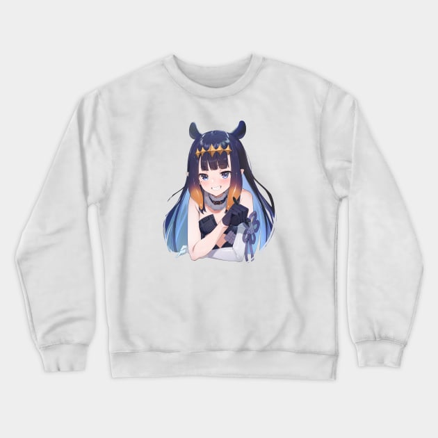 Ninomae Ina'nis Hololive Crewneck Sweatshirt by Soonymarwick